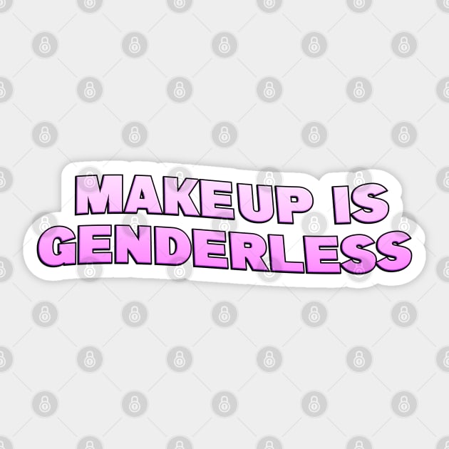 Make Up Is Genderless Sticker by Football from the Left